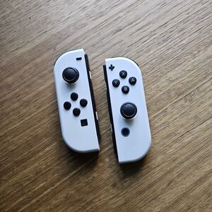 Nintendo Switch OLED White Joycons Only